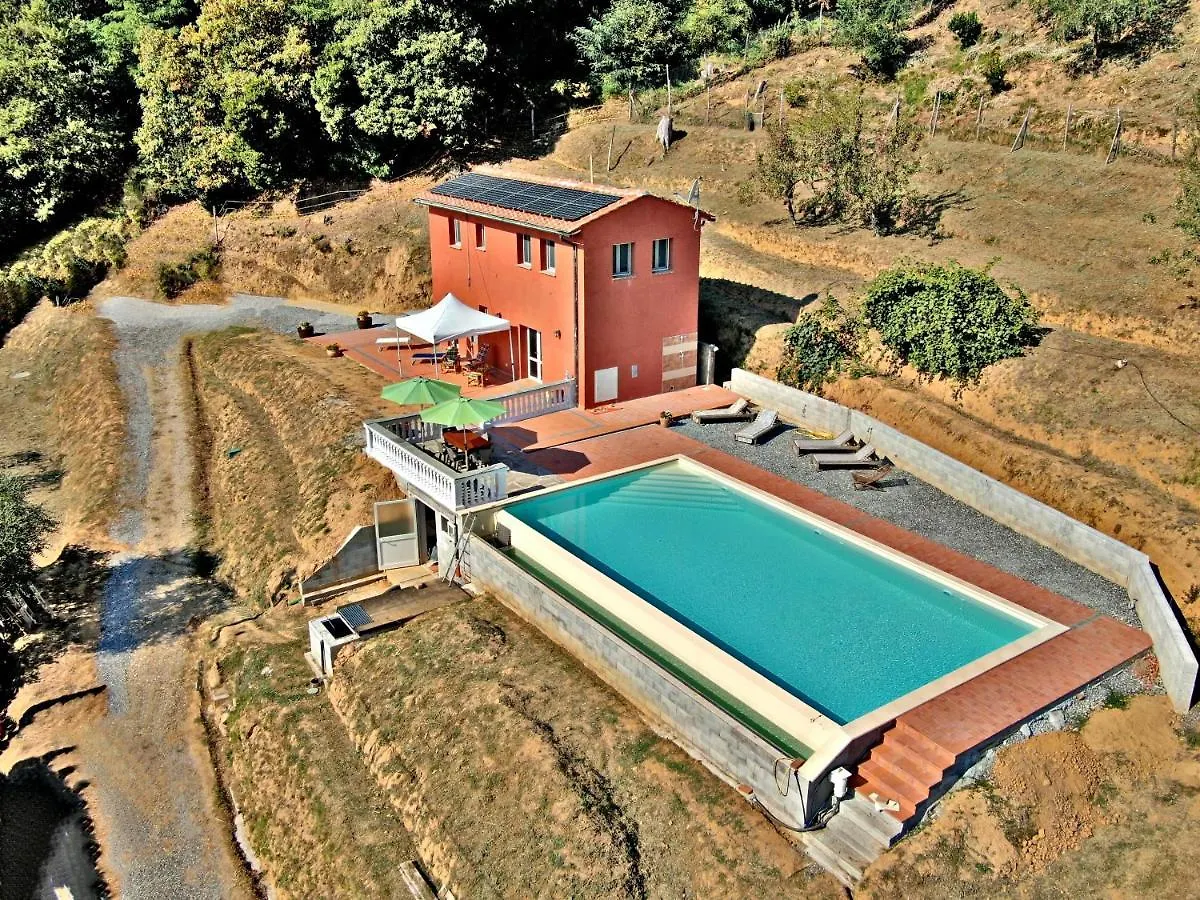 La Rossa Nel Verde Selvaggio Villa Pescia 0*,  Italy