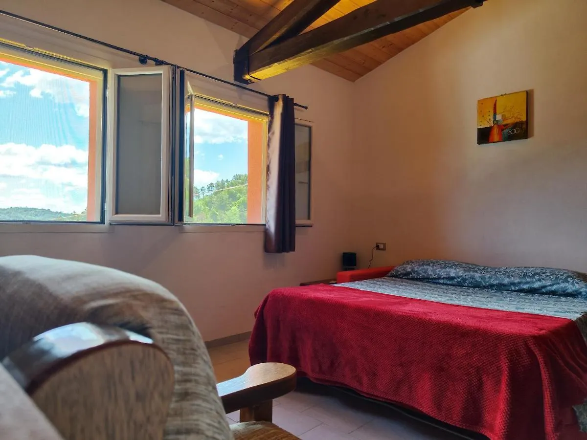 La Rossa Nel Verde Selvaggio Villa Pescia Holiday home