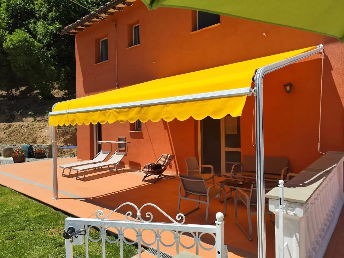 Holiday home La Rossa Nel Verde Selvaggio Villa Pescia Italy